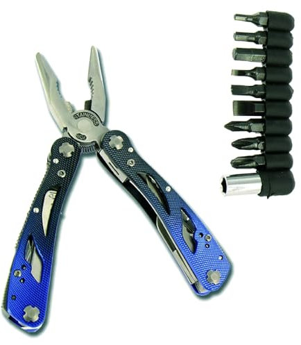 HIGHLANDER Multi Tool – Herramienta multifunción con Ranuras Llaves, mul001