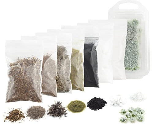 War World Gaming Eisiger Winter Basing Kit - Modellbau Gelände Tabletop Spiele Figuren Landschaftsbau Diorama Miniaturen Figuren Landschaft Geländebau