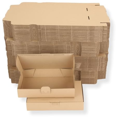 200 St. Maxibriefkarton 240 x 160 x 45 mm DIN A5 braun Warensendung Faltkarton, Warenpost, Klappdeckelkarton