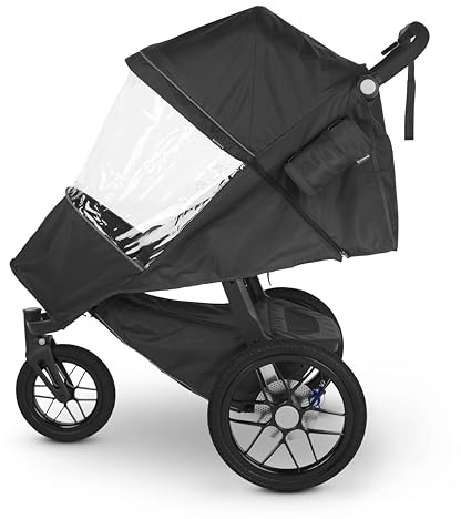 UPPAbaby Performance Rain Shield for Ridge Strollers, Waterproof and Windproof Coverage, Ventilated Design, Quick Attachment, Easy Access to Child