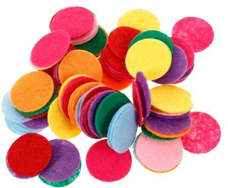 100 Stücke Runde Filz Pads Handwerk Filz Pad Material Stoff Für Möbel