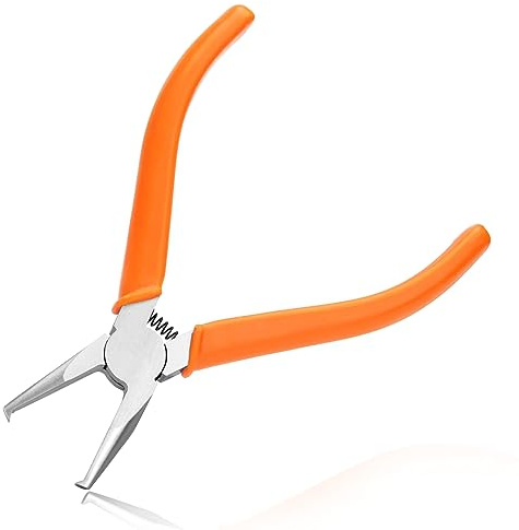 LEONTOOL Engineer Tip Cutter, 90 Degree Ultra-Sharp Blade, 4mm Flush Jaw | Transverse End Cutter, Long Nose End Cutting Plier Nipper End Cutter, For Precision Plastic Model, SMT/SMD Chips