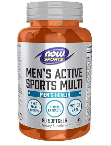 Now Foods - Men's Active Sports, Multivitamin, 90 Softgels