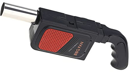 WPKD BLUEIY Ventilatore per Barbecue, Ventilatore per Barbecue Elettrico Portatile Portatile Ventilatore per Barbecue Avviamento Rapido Senza Fili per Barbecue per Cucinare All'aperto per