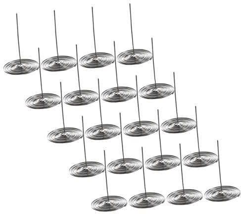 LABRIMP 20 Stück Edelstahl Teekannenfilter mit Feder Langlebiges Teesieb Installieren Filtereffekt für Teekannen und Teetrinken zu Hause