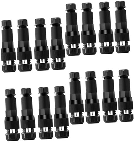 ANDRESLAD 16pcs Garden Light Wire Connectors Landscape Cable Connectors for Outdoor Lighting