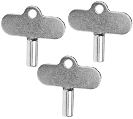 iplusmile 3piezas Llave De Purga De Radiador Unidades Llave De Medidor De Agua Herramienta De Plomería