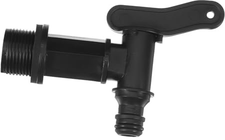Didiseaon Garden Hose Tap Adapter Rain Barrel Spigot Outdoor Faucet Connector Plastic Water Barrel Diverter Small Nozzle Connector Garden Irrigation Fittings