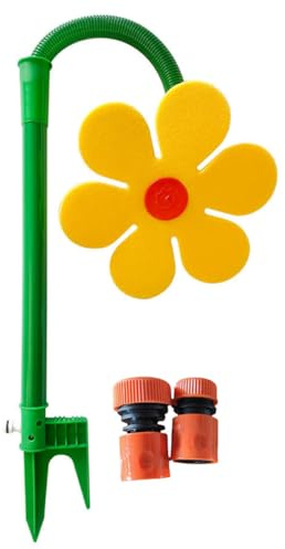 Sprinkler de Fleur Sprinkler Rotatif Sprinkler Dancing Sun Sun Flower Water Sprinkler pour la pelouse Yard Decor Decor