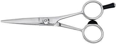 Cricket S3 Premium Series 500 Professional Hair Cutting Shears - High-Performance Swedish Steel, Convex Edge Blades, Adjustable Tension Knob - Durable, Precision Styling Scissors – 5 Inch