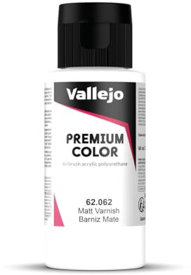 Vallejo Premium Color Acrylic Paint Set, High Resistance for Airbrush Use, Versatile Application, 6 x 17 ml Bottles
