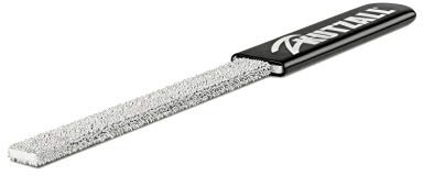 Kutzall Original 6 Flat Hand Rasp - Coarse, Wood Rasp/File used for Woodworking & Shaping, W/Ergonomic Soft Grip Handle, Abrasive Tungsten Carbide Coating - 11 (279.4mm) Overall Length - FT6330