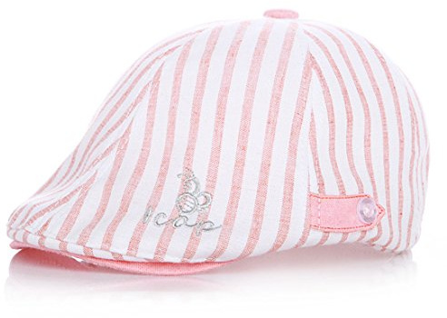 KUYOU Unisex Baby Jungen Mädchen Kappe Mütze Kinder Barett Hut (Rot)