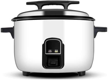 rff Cuiseur De Riz De Grande Capacité 8L / 10L / 30L Cantine Hôtel Accueil De L'hôtel Commercial Démodés Grande Cuiseur À Riz 8-60 Personnes (Size : 8L-1250W)