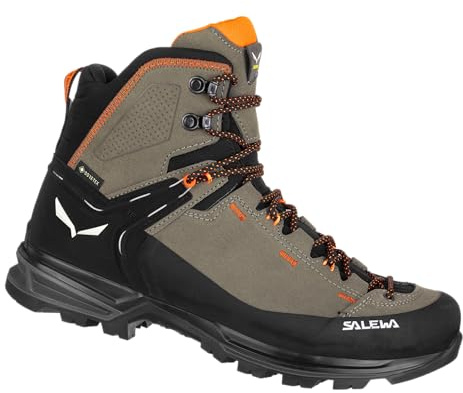 Salewa Men's Mountain Trainer 2 Mid GTX Hiking Boots-Bungee Cord/Black-11.5