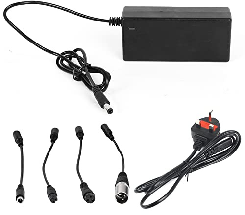 EUNEWR Electric Scooter Charger, 42V 2A AC Power Adapter Battery Charger, Bicycle Scooter Ebike Battery Charger for Xiaomi 42V Li-ion Battery 36V 10S