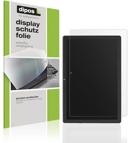 dipos 2x Displayschutzfolie matt für Okaysea 10.1 Zoll MB1001 | Antireflex, entspiegelnd, passt perfekt, Ultra-Dünn, kratzfest, blasenfrei, Fingerprint-kompatibel, selbstklebend