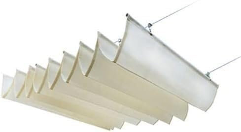 Kanduo Versenkbare Pergola-Abdeckung Einziehbare Pergola-Sonnenschutz-Abdeckung, wasserdichte und UV-Sonnenschutz-Markise, anpassbar, der Oben genannte Preis Gilt for 1 Quadratmeter Einziehbare Welle
