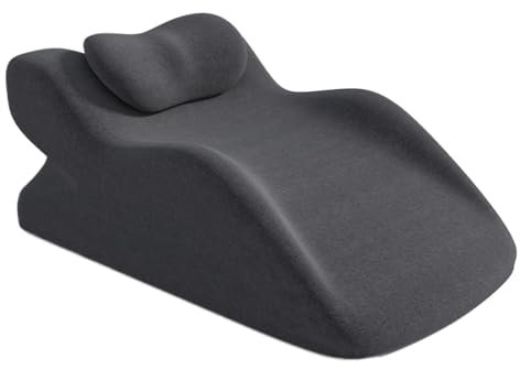 Bettkeilkissen zum Schlafen – festes Schaumstoff-Stützkissen für Rücken-, Nacken- und Beinerhöhung, ideal für Säurereflux, Post- und Durchblutung