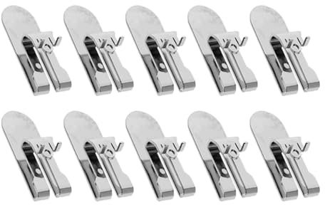 Juego de 10 clips de gancho de cinturón resistentes para herramientas de 18 V como DCF620B y DCF622B