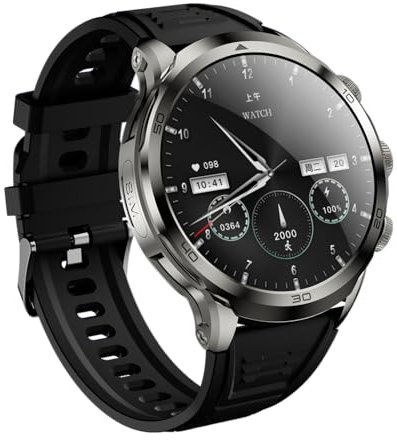 Smart Watch da uomo, 4G Android Smartwatch, display AMOLED da 2,9 pollici, impermeabile IP67, 32 GB ROM, GPS, cardiofrequenzimetro