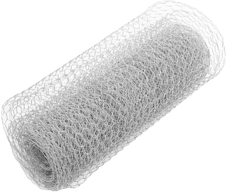 Gatuida Malla Metálica Hexagonal para Gallinero Resistente Alambre de Hierro para Cercado de Aves y Proyectos DIY Duradera y Fácil de Instalar
