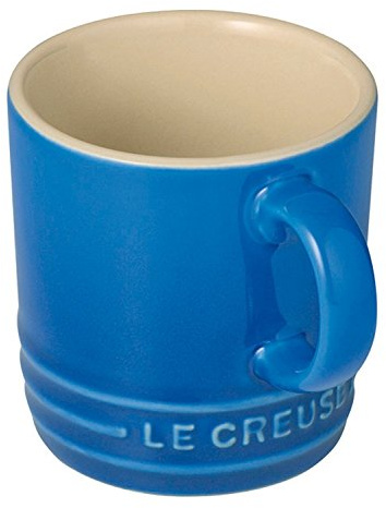 Le Creuset Stoneware Espresso Mug, 100 ml - Marseille Blue