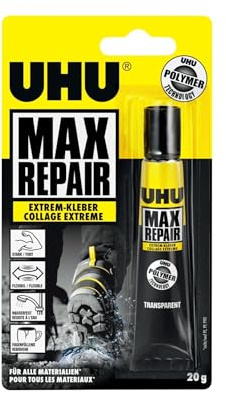 UHU MAX REPAIR POWER KLEBER Tube Infokarte 20g 6 Stk