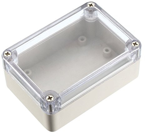 Sourcingmap 83x58x33mm Electronic Waterproof IP65 Sealed ABS Plastic DIY Junction Box Enclosure Case Clear