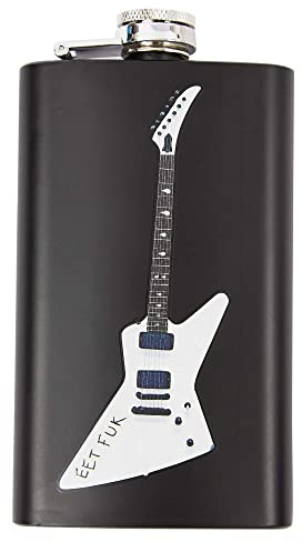 James Hetfield Petaca con caja de regalo | Acero inoxidable 6 0z | Obra de arte original - EET