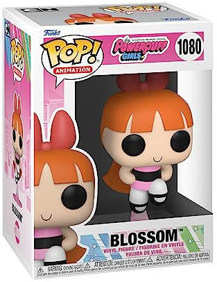 Funko Pop! Animation: The Powerpuff Girls - Blossom | Merchandising Oficial de Cartoon/Animation - Figura de Vinilo Coleccionable para Decoración - Regalo Friki de Cumpleaños