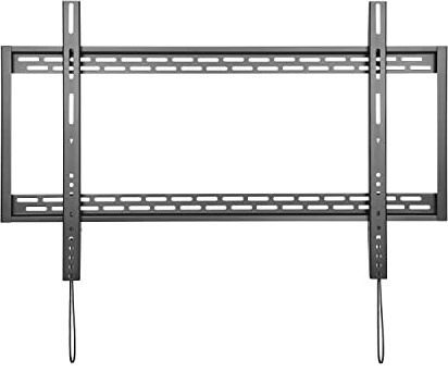 AISENS WT100F-067 Supporto Pro Ultra sottile per Monitor/TV 130 kg da 60-100, Nero