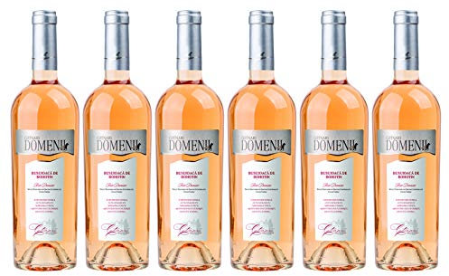 Casa de Vinuri Cotnari | DOMENII Busuioaca de Bohotin - Roséwein halbtrocken aus Rumänien | Weinpaket 6 x 0.75 L DOC-CT