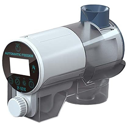 Colcolo Automatische Fischfutterautomaten, Time Feeder Auto Aquarium Fish Feeder, Feuchtigkeitsbeständige Auto Aquarium Feeder, Pet Feeder für den, Premium