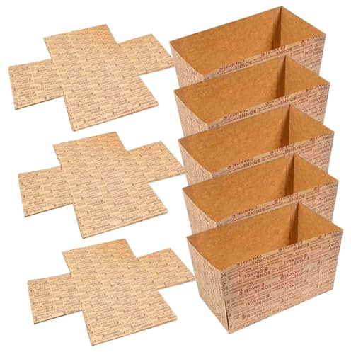 LALAFINA 50blätter Hohe Temperatur Beständiges Für Toast Wiederverwendbar-brotpapier Für Leckere Kuchen Und Snacks Für Bäckerei Und Zuhause