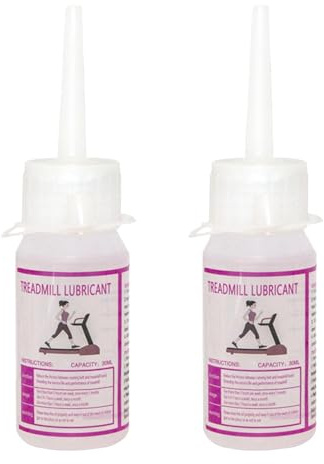 Silikon Schmiermittel für Laufbänder und Laufbänder, 2 x 30 ml