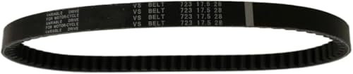 Maoyubelt Courroie de distribution CVT 723 17,5 28 pour scooter, cyclomoteur, quad 139QMB 1P39QMB 147QMD GY6 50 60 80 - Courroie de transmission à long boîtier