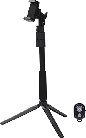 Mtlavishness Monopiede per Macchina Fotografica Selfie 36 × 7 × 7 34 Pollici Monopiede per il telefono cellulare bastone Selfie Multiuso retrattile 4 Sezioni per Presa di Vista in Pieno