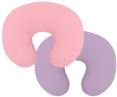 Ukbzxcmws Funda de cojín de lactancia, o 1 pieza de cojín extraíble, funda de lactancia transpirable