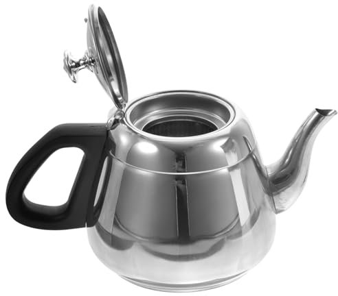 CIYODO Bouilloire Acier Inoxydable Théière Avec Infuseur Bouilloire Pour Bouillir Eau à Thé