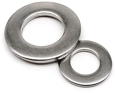 Arandelas de acero inoxidable, 2/5/10/50 piezas, junta plana de acero inoxidable 316, M1.6, M2, M2.5, M3, M3.5, M4, M5, M6, M8, M10, M12, M14, M16, M18, M20, M24, GB97, arandela plana de acero inoxida