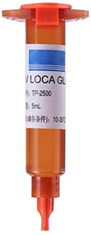 Genérico Adhesivo Reparación Pantalla Móvil, Líquido Elimina Arañazos Cristal, Pegamento Óptico Transparente para Arreglar Roturas y Marcos Despegados de Pantalla Táctil