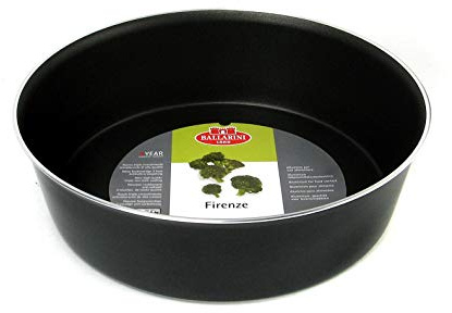 Ballarini Firenze Tortenform Rund, Cortan, Schwarz, Durchmesser 30 cm