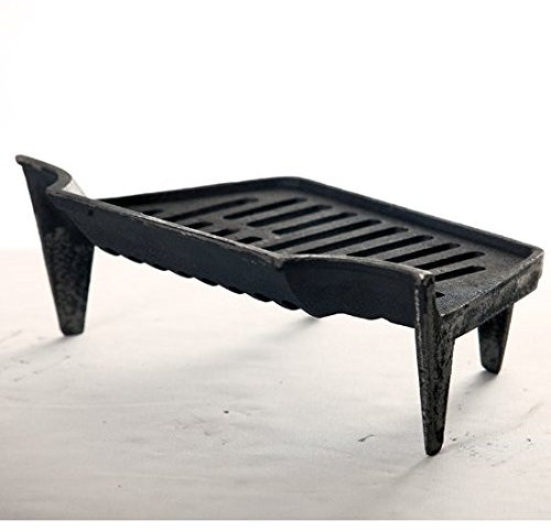 18 Inch Classic Stool Fire Grate 4 Legs - Cast Iron