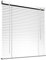 Victoria M. Aluminium Jalousie, 65 x 130 cm, Weiss, Jalousie ohne Bohren, inkl. Klemmclips
