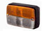 HELLA 2BE 997 131-081 Piloto intermitente - Halógena - 12V - montaje exterior/atornillado - Conector: Conector plano - izquierda/delante/derecha - Cant.: 1