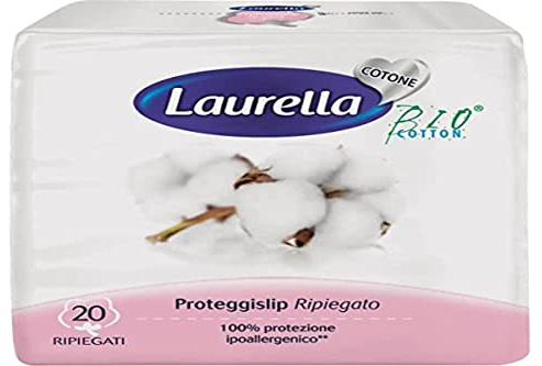Laurella Proteggi Slip Tripiegato In Cotone, 20Pz