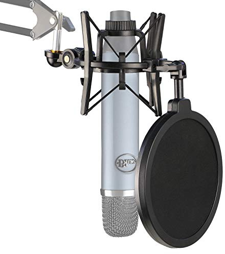 Blue Ember Mic Shock Mount with Pop Filter to Reduce Vibration Noise for Blue Ember Condenser Microphone by YOUSHARES