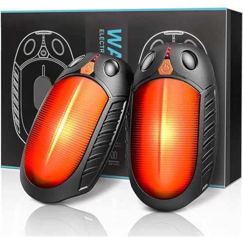 Tophie Hand Warmers Rechargeable 2 pack 2000mAh Electric Portable Hot Hand Warmer Long Lasting Reusable Hand Heater for Hiking Camping Hunting Warm Gifts