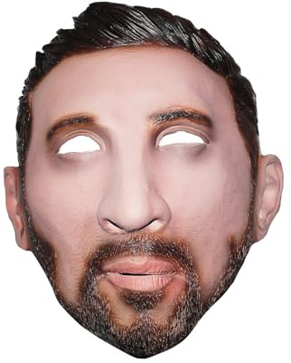 Maskworld Lionel Messi Maske aus Latex - Fußball-Fan-Accessoire für Public Viewing und Motto-Party